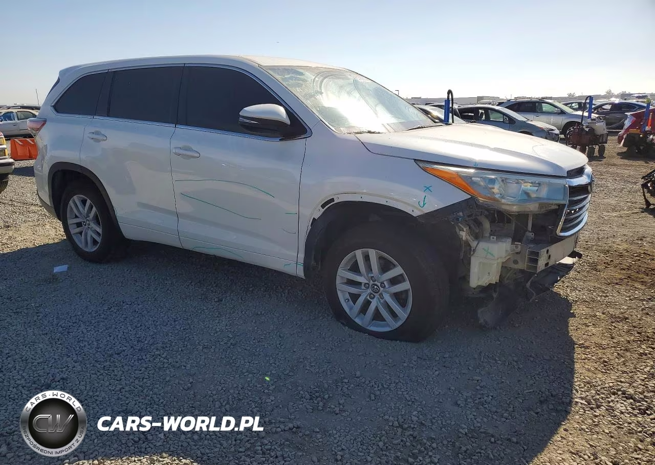 2016 Toyota Highlander Le VIN:5TDZARFH9GS019434 - 4