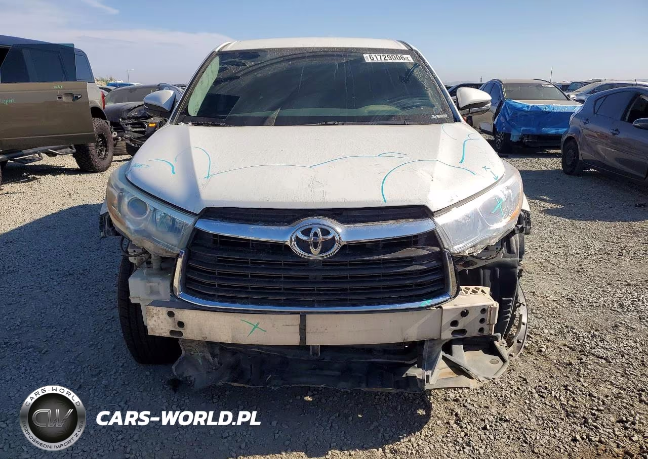 2016 Toyota Highlander Le VIN:5TDZARFH9GS019434 - 5