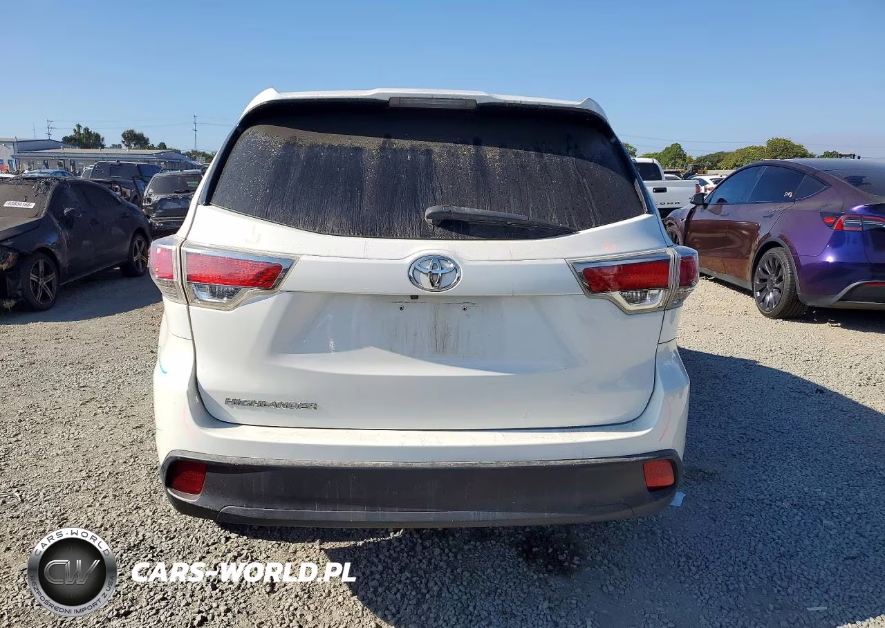 2016 Toyota Highlander Le VIN:5TDZARFH9GS019434 - 6