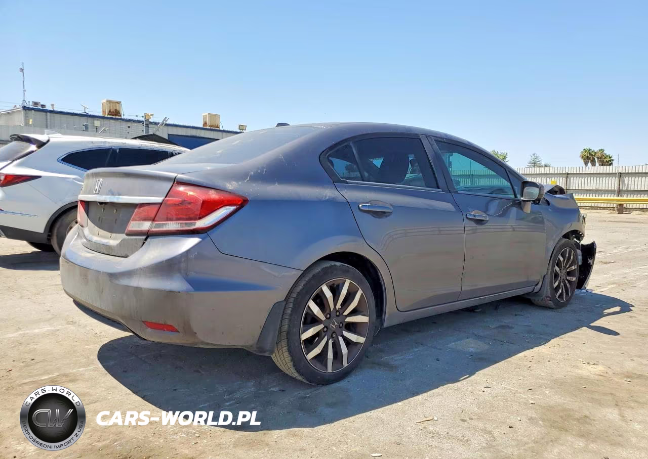 2014 Honda Civic Exl VIN:19XFB2F92EE045607 - 3