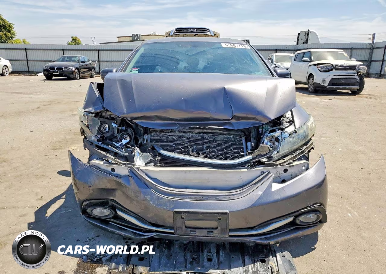 2014 Honda Civic Exl VIN:19XFB2F92EE045607 - 5