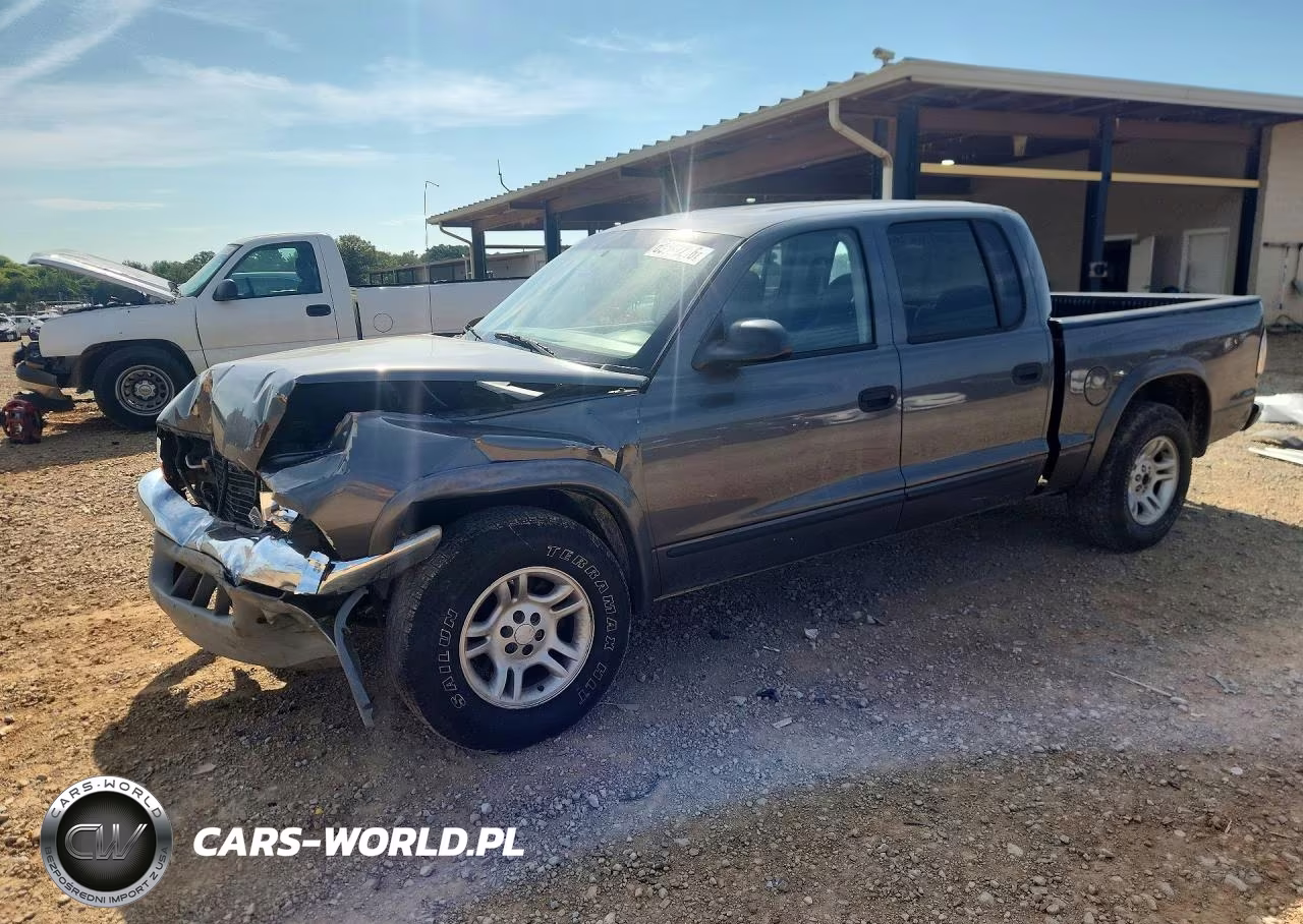 2004 Dodge Dakota Quad Slt VIN:1D7HL48N04S643448 - 1