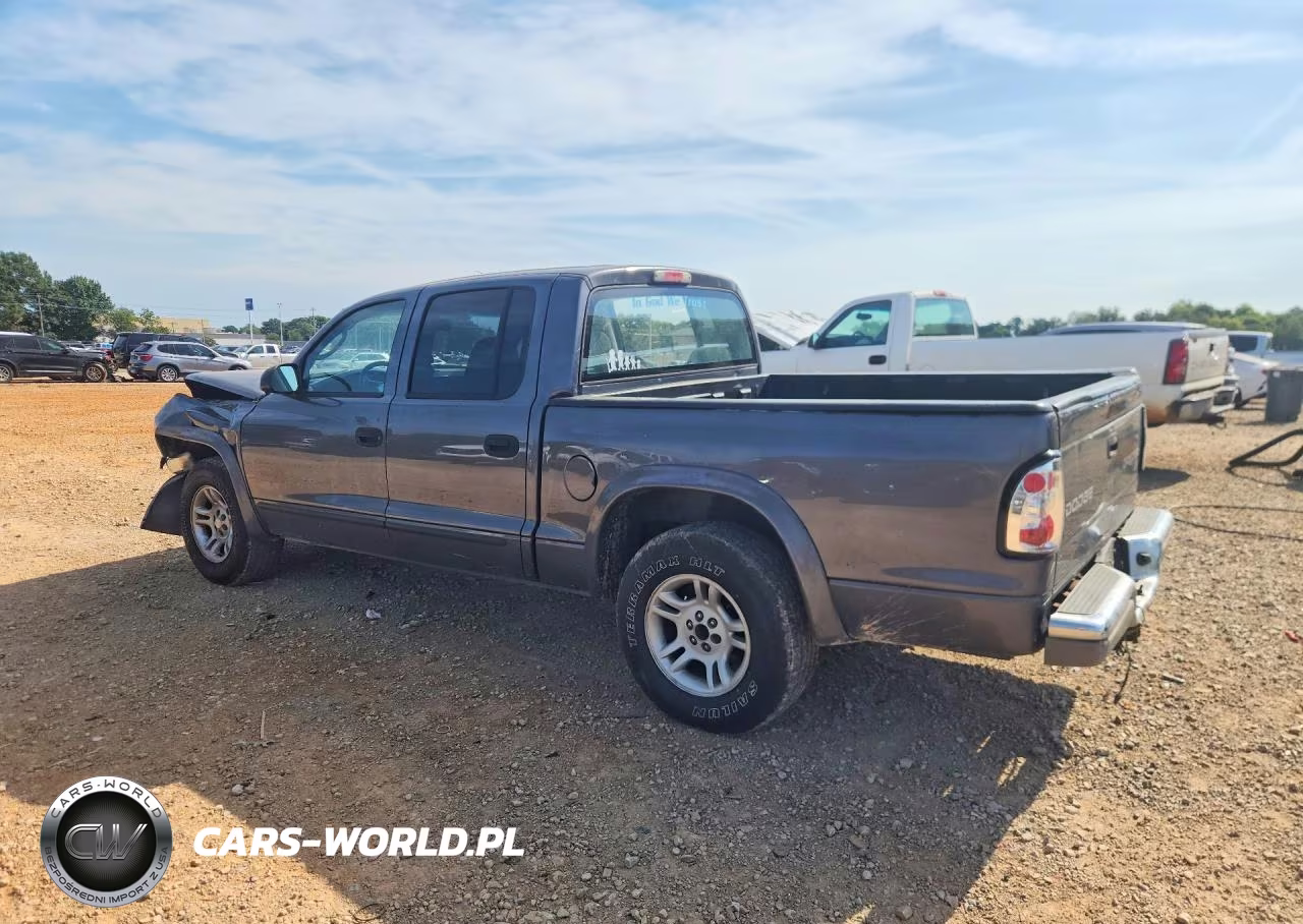 2004 Dodge Dakota Quad Slt VIN:1D7HL48N04S643448 - 2