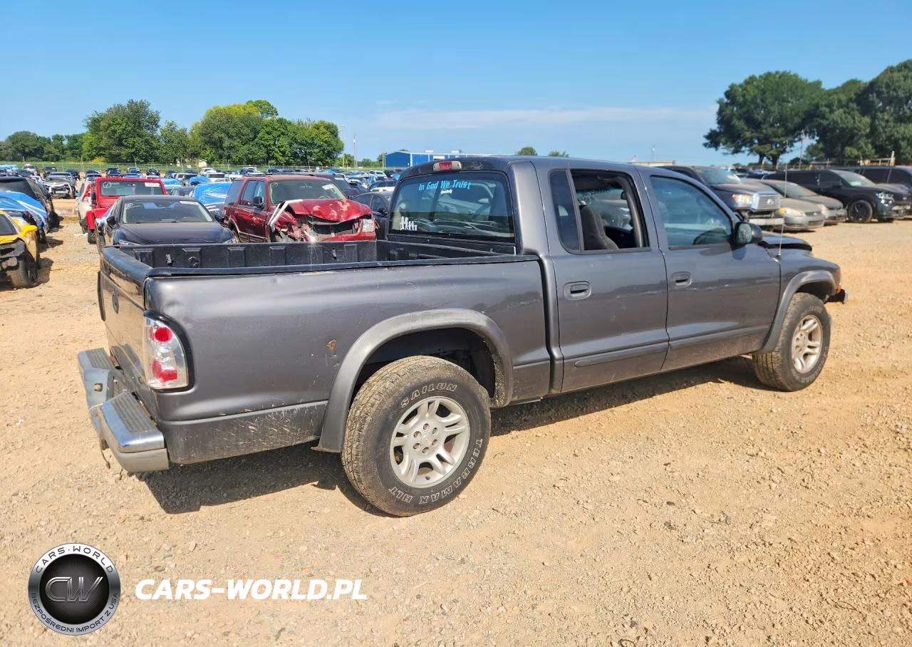 2004 Dodge Dakota Quad Slt VIN:1D7HL48N04S643448 - 3