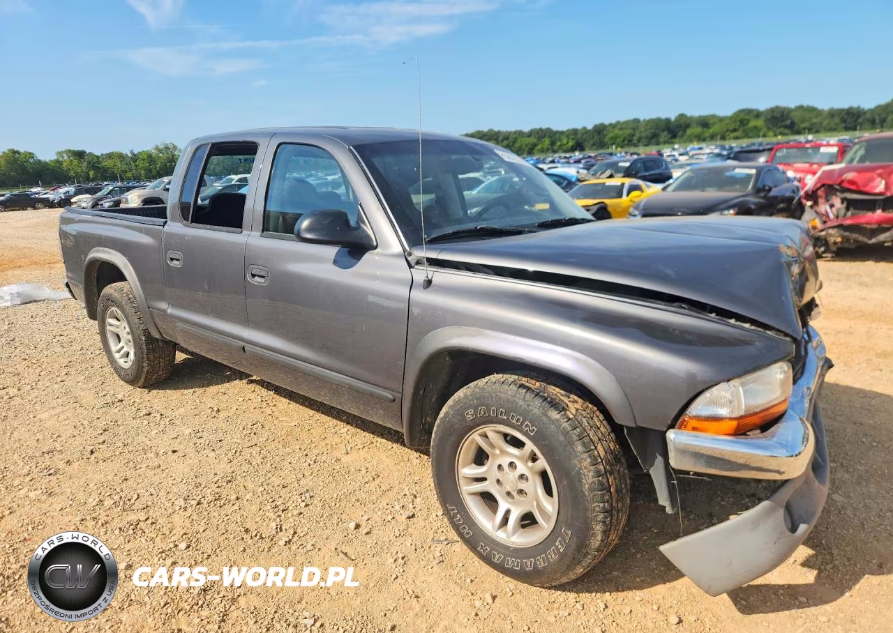 2004 Dodge Dakota Quad Slt VIN:1D7HL48N04S643448 - 4