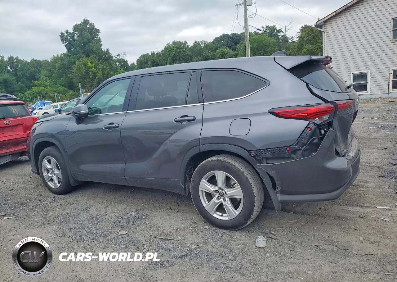 2022 Toyota Highlander Le VIN:5TDBZRBH8NS254548 - 2