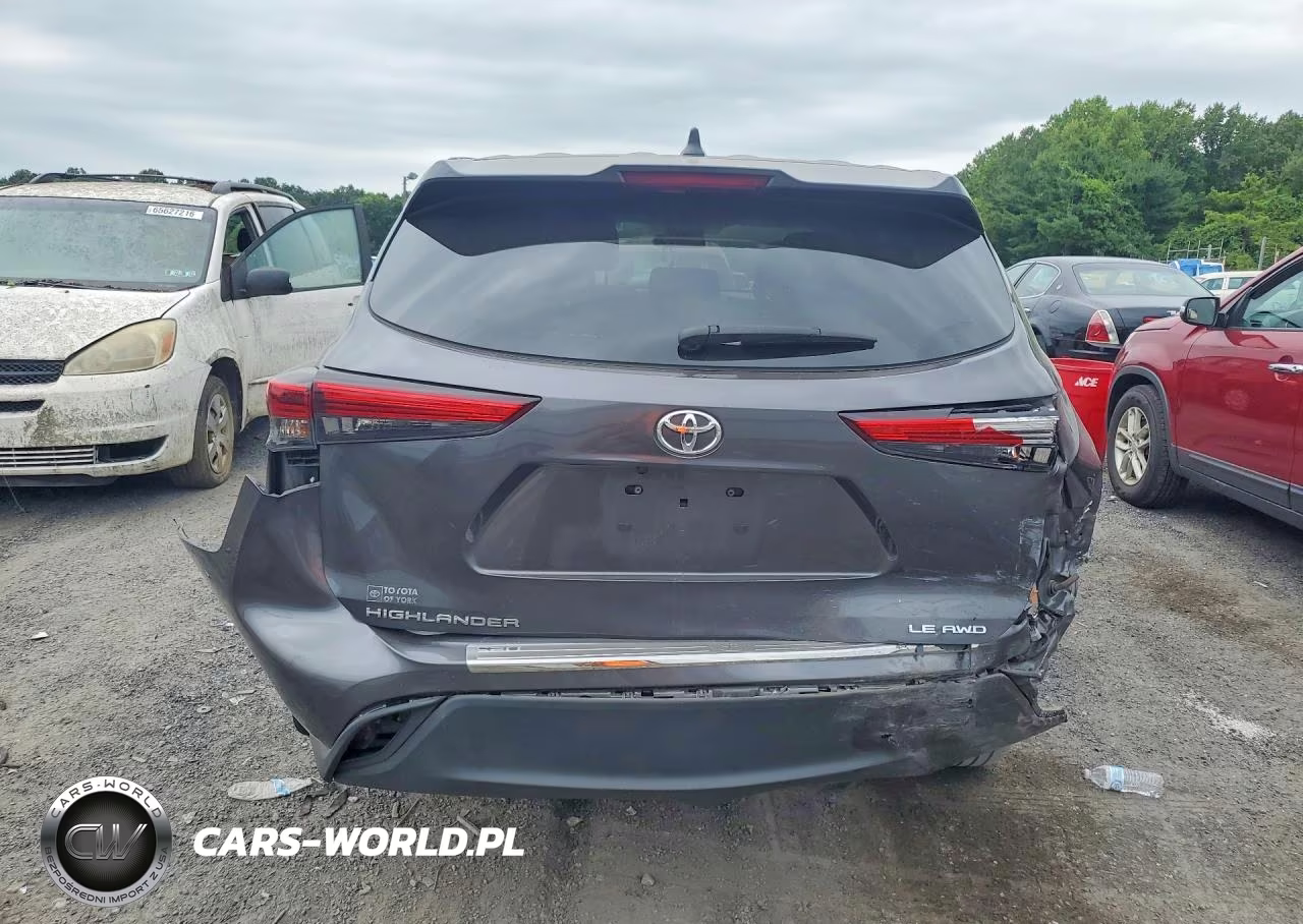 2022 Toyota Highlander Le VIN:5TDBZRBH8NS254548 - 6