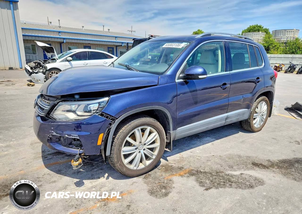 2016 Volkswagen Tiguan S VIN:WVGBV7AX2GW528687 - 1