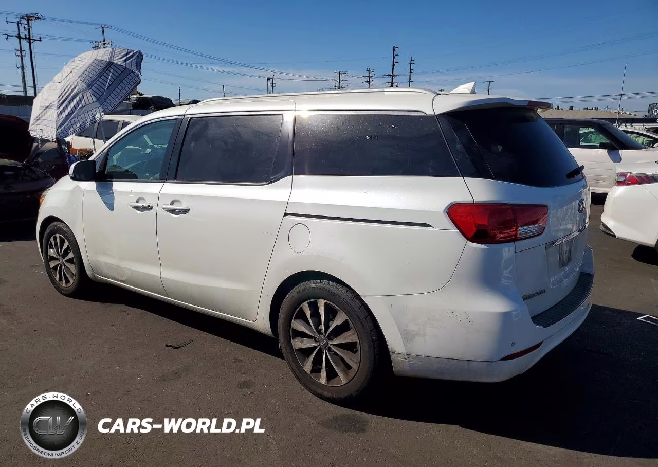 2015 Kia Sedona Sx VIN:KNDMC5C17F6080218 - 2