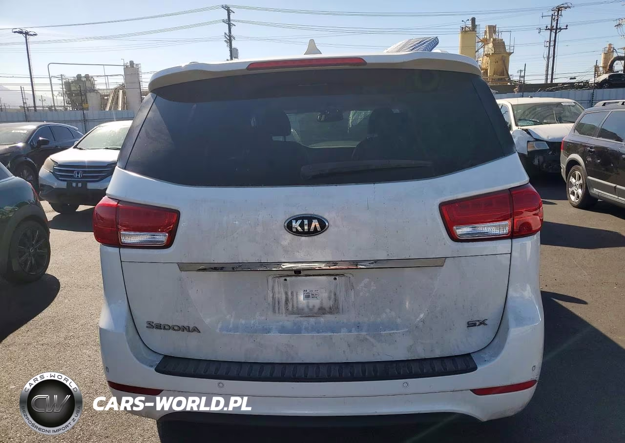 2015 Kia Sedona Sx VIN:KNDMC5C17F6080218 - 6