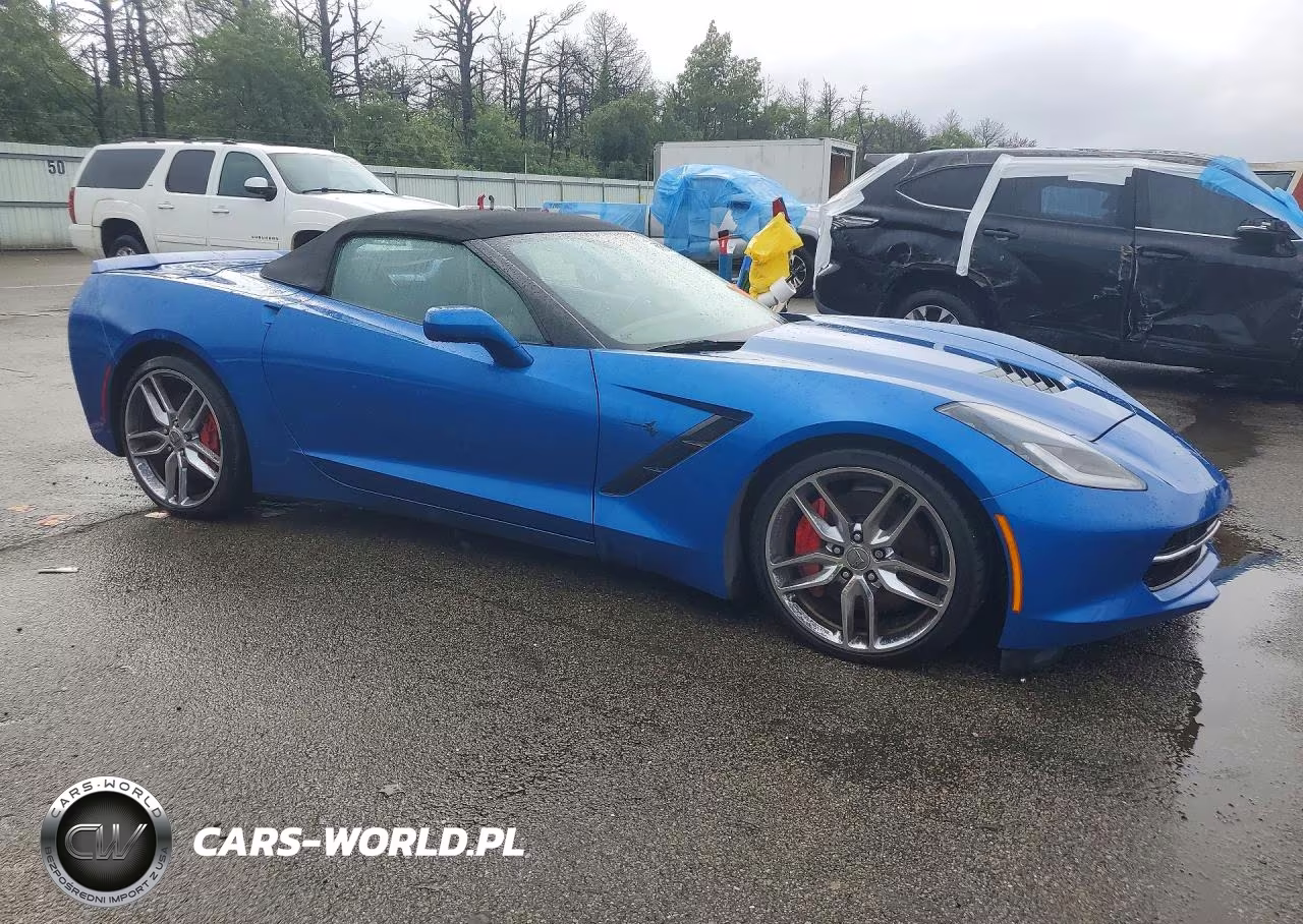 2014 Chevrolet Corvette Stingray Z51 3Lt VIN:1G1YM3D7XE5134954 - 4