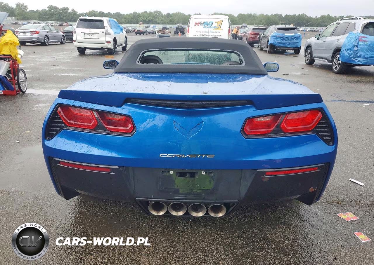 2014 Chevrolet Corvette Stingray Z51 3Lt VIN:1G1YM3D7XE5134954 - 6