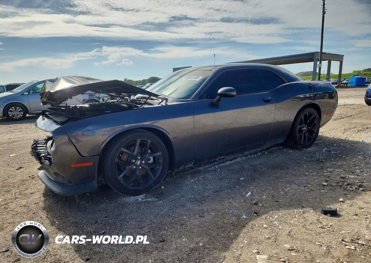 2022 Dodge Challenger Gt VIN:2C3CDZJG5NH206648 - 1
