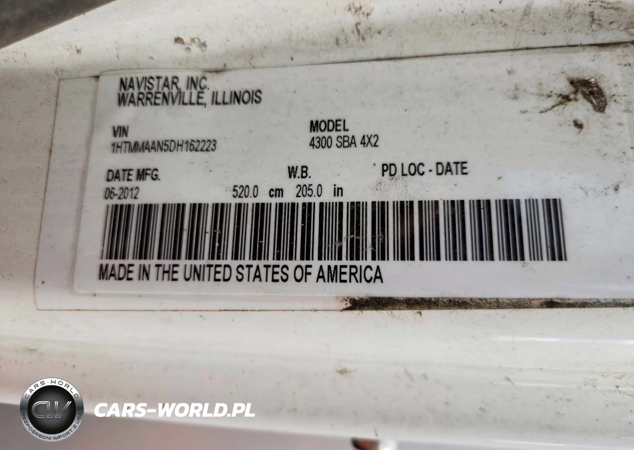 2013 International 4000 4300 - Truck Cab And Chassis VIN:1HTMMAAN5DH162223 - 13