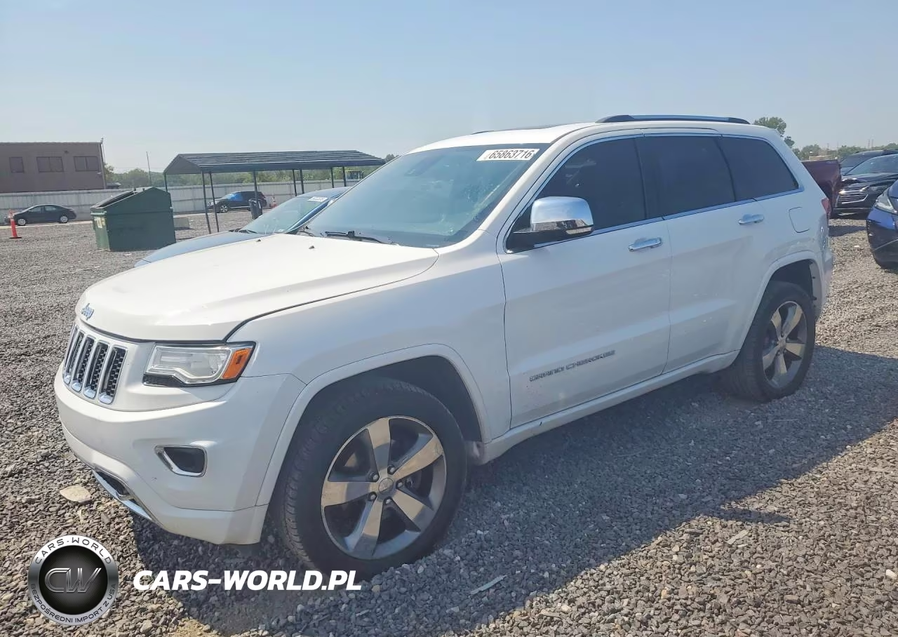 2015 Jeep Grand Cherokee Overland VIN:1C4RJFCT4FC664158 - 1
