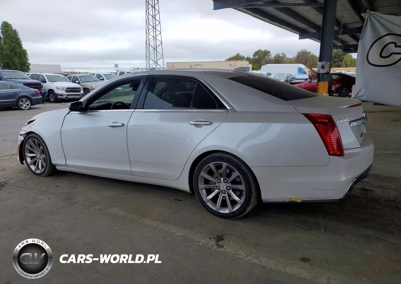 2019 Cadillac Cts Luxury VIN:1G6AR5SX1K0123829 - 2
