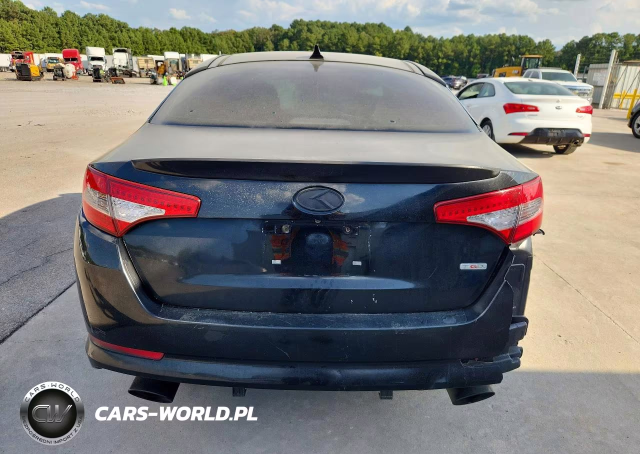 2013 Kia Optima Sx VIN:5XXGR4A63DG155256 - 6