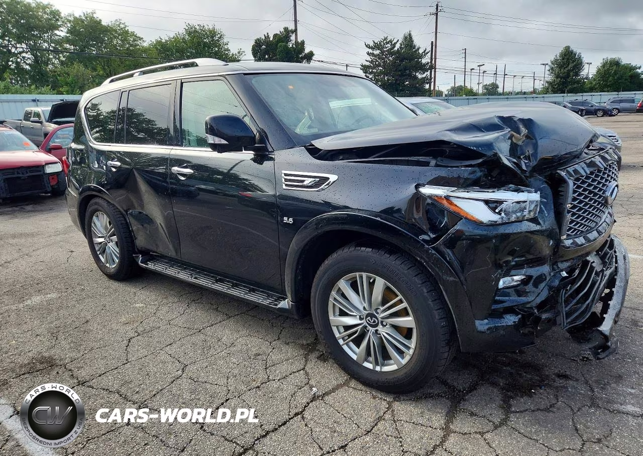 2018 Infiniti Qx80 Base VIN:JN8AZ2NE3J9193868 - 4