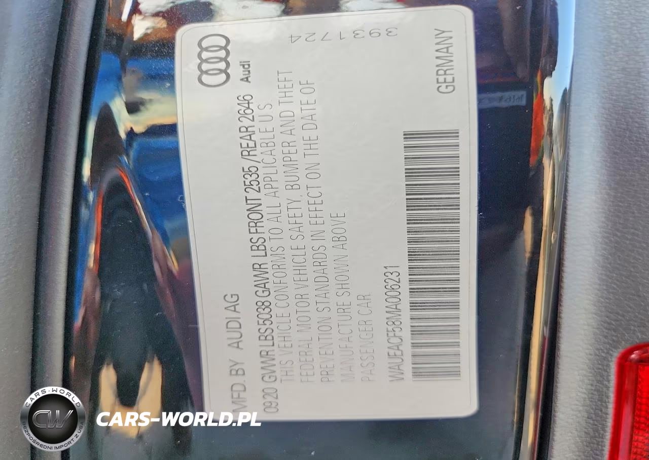2021 Audi A5 Prestige 45 VIN:WAUEACF58MA006231 - 13