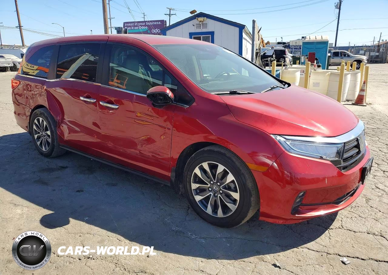 2022 Honda Odyssey Exl VIN:5FNRL6H74NB046104 - 4