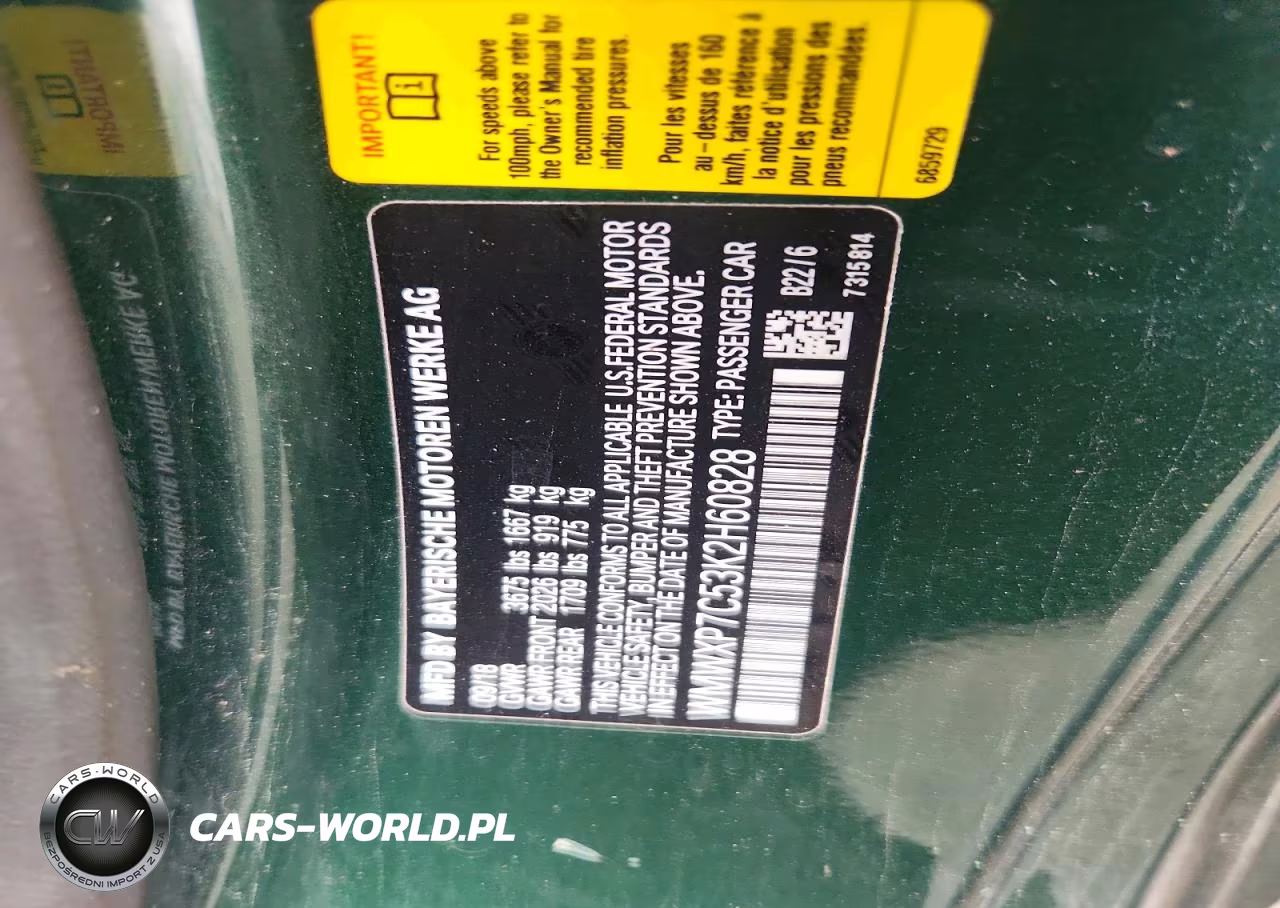 2019 Mini Cooper S VIN:WMWXP7C53K2H60828 - 13