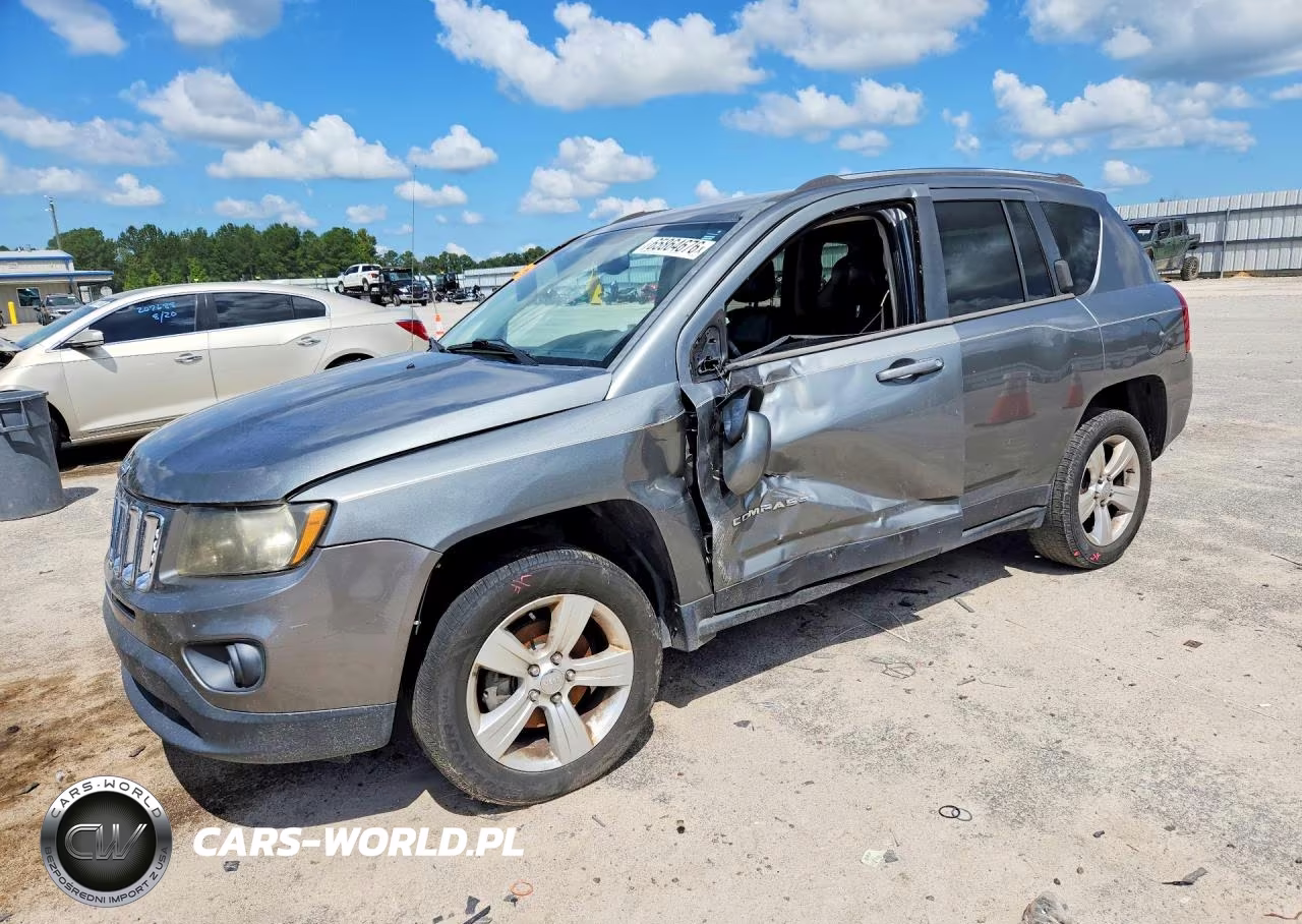 2014 Jeep Compass Latitude VIN:1C4NJCEB4ED522483 - 1