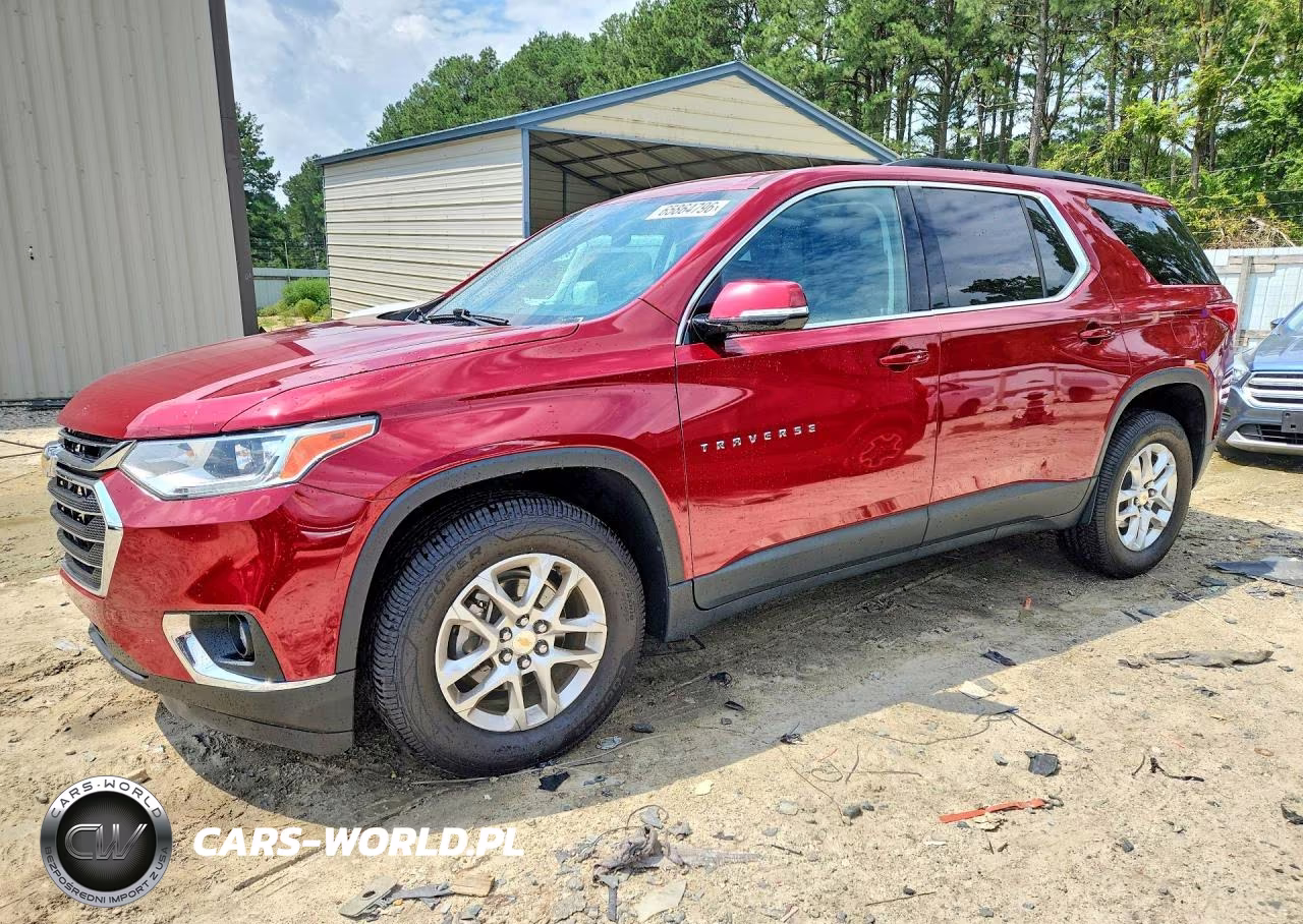 2020 Chevrolet Traverse Lt VIN:1GNEVGKW1LJ215748 - 1