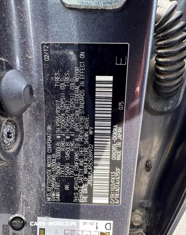2012 Toyota 4Runner Sr5 VIN:JTEBU5JR5C5089932 - 12