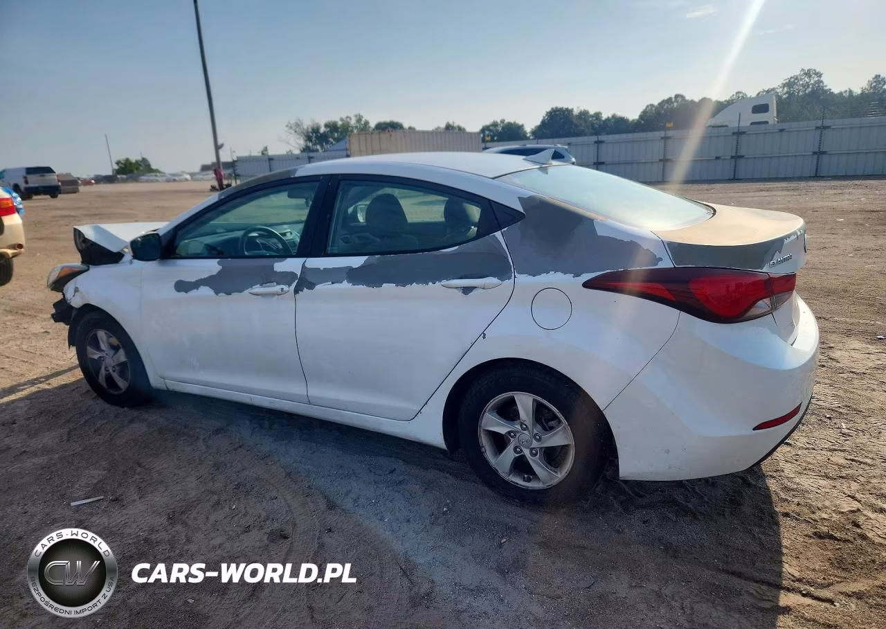 2015 Hyundai Elantra Se VIN:5NPDH4AE0FH636070 - 2