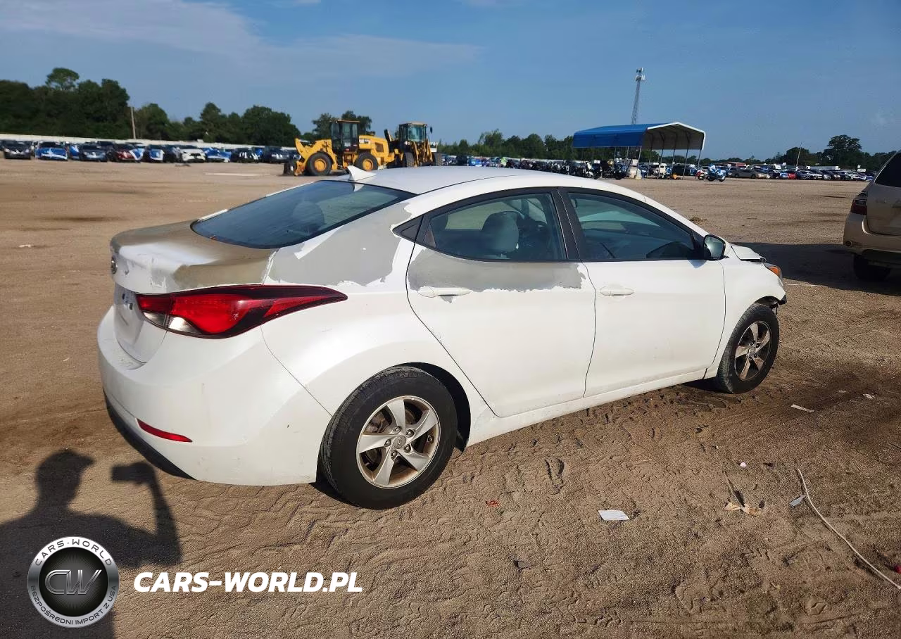 2015 Hyundai Elantra Se VIN:5NPDH4AE0FH636070 - 3