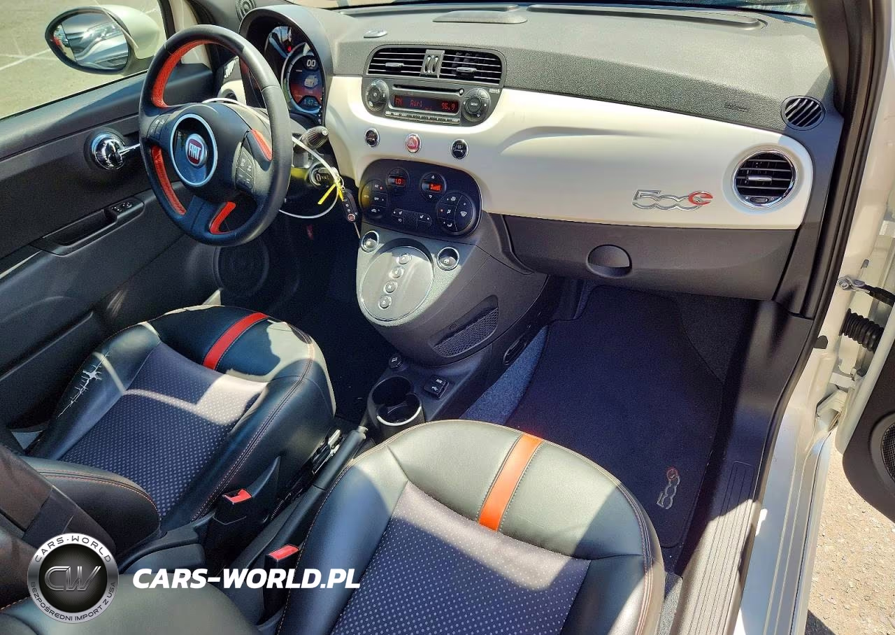 2015 Fiat 500 Electric VIN:3C3CFFGE7FT615340 - 8