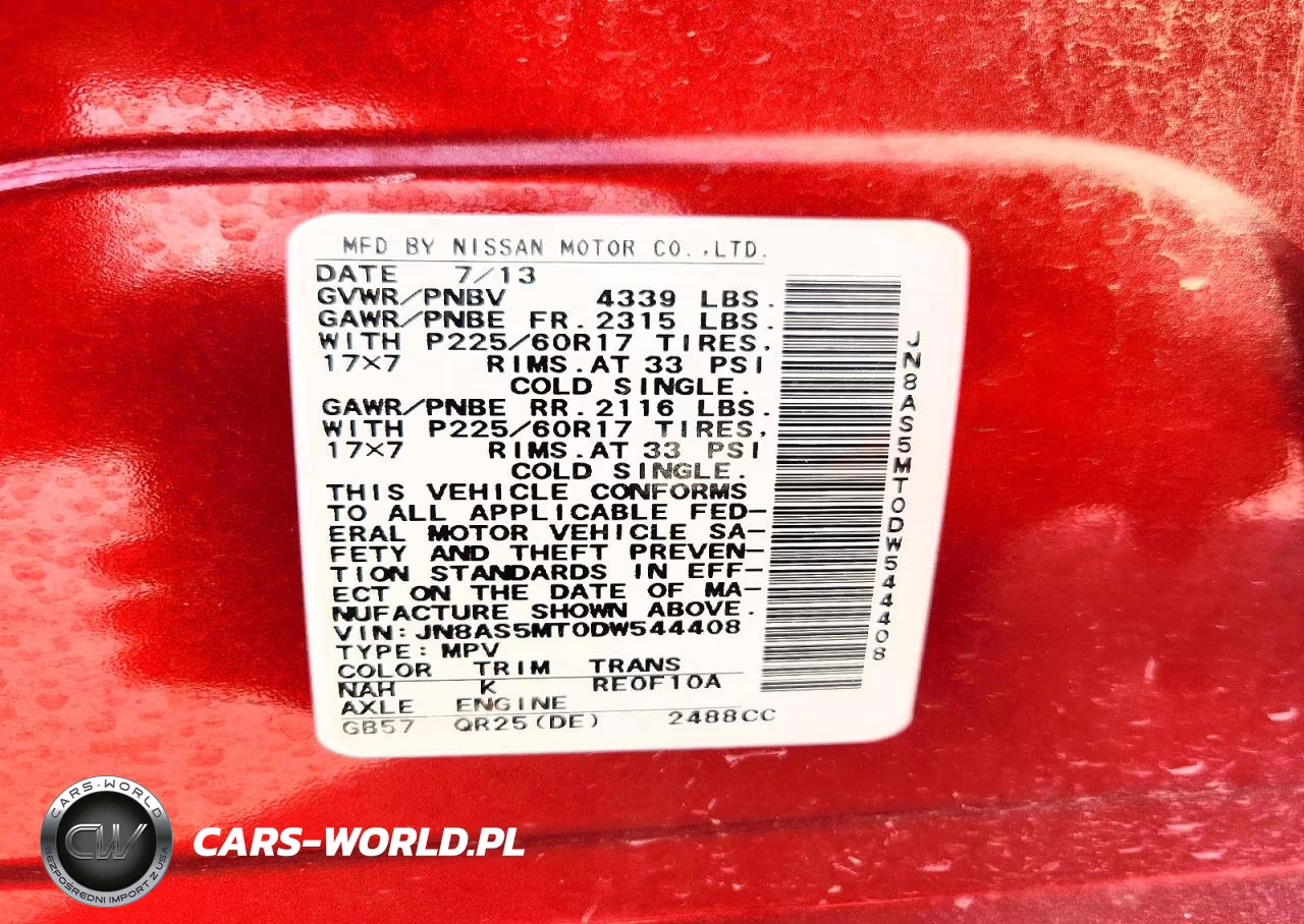 2013 Nissan Rogue S VIN:JN8AS5MT0DW544408 - 13