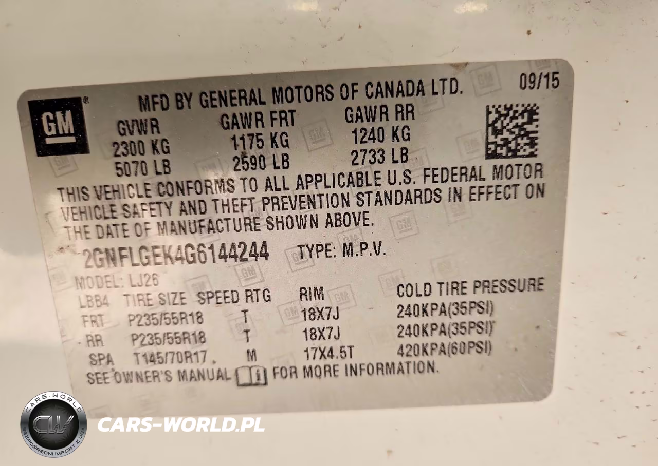 2016 Chevrolet Equinox Ltz VIN:2GNFLGEK4G6144244 - 13