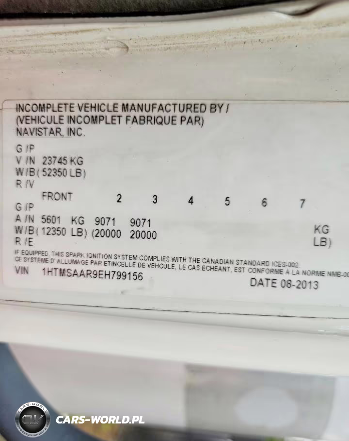 2014 International 4000 4400 - Box Truck VIN:1HTMSAAR9EH799156 - 12