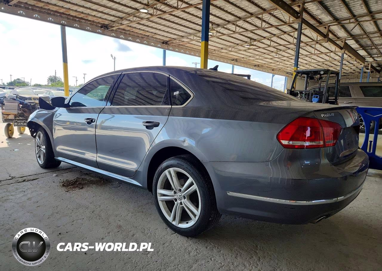 2013 Volkswagen Passat Sel VIN:1VWCN7A32DC135126 - 2