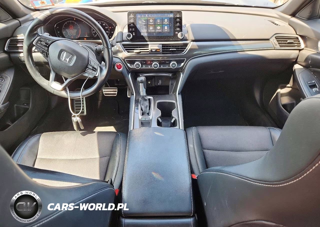 2018 Honda Accord Sport VIN:1HGCV1F39JA183336 - 8