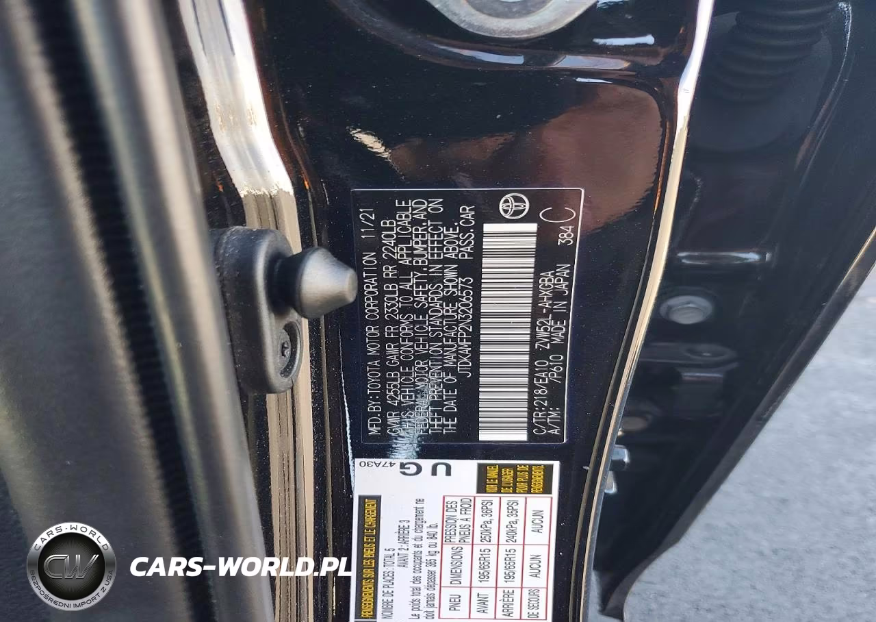 2022 Toyota Prius Prime Limited VIN:JTDKAMFP2N3206573 - 13