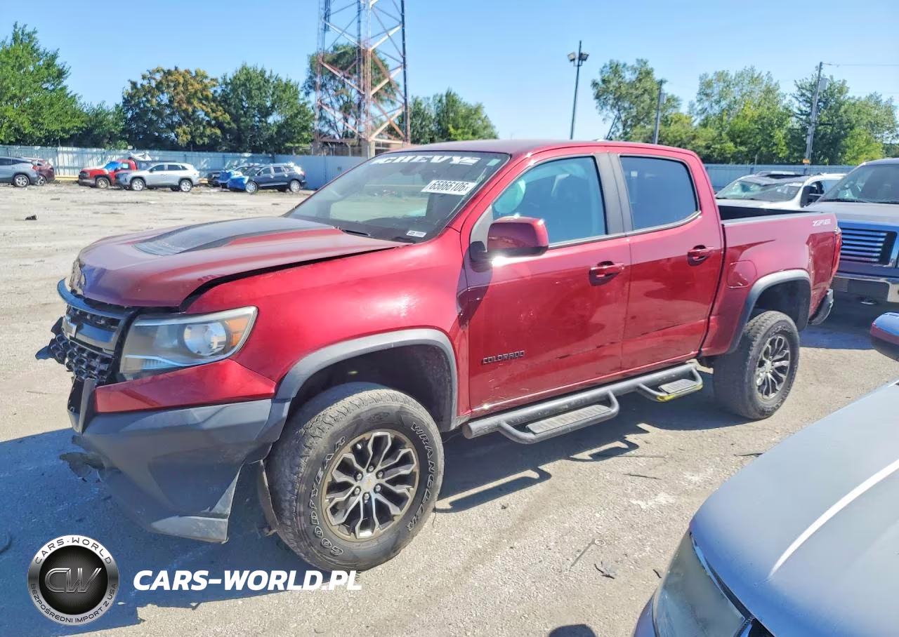 2018 Chevrolet Colorado Zr2 VIN:1GCGTEEN3J1156911 - 1