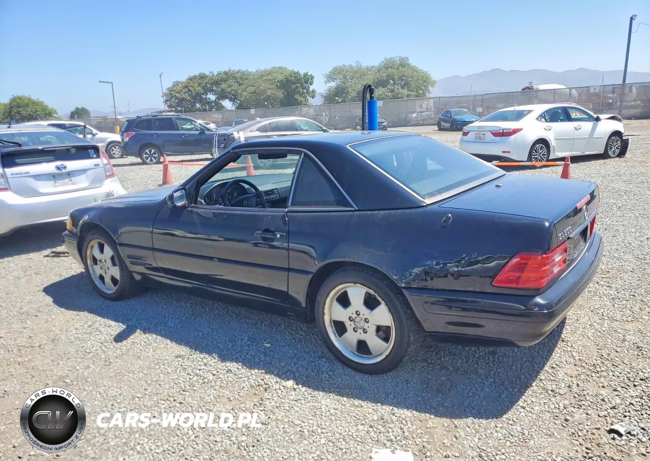 2000 Mercedes-Benz Sl 500 VIN:WDBFA68F8YF190513 - 2