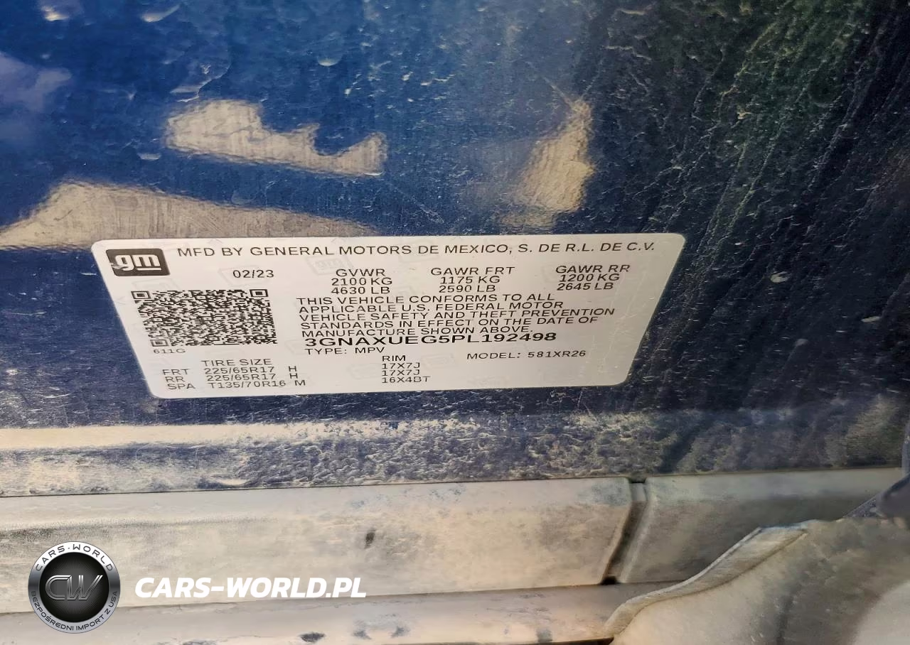 2023 Chevrolet Equinox Lt VIN:3GNAXUEG5PL192498 - 12