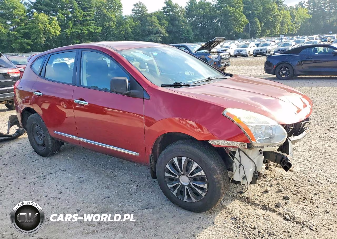 2013 Nissan Rogue S VIN:JN8AS5MV3DW652846 - 4