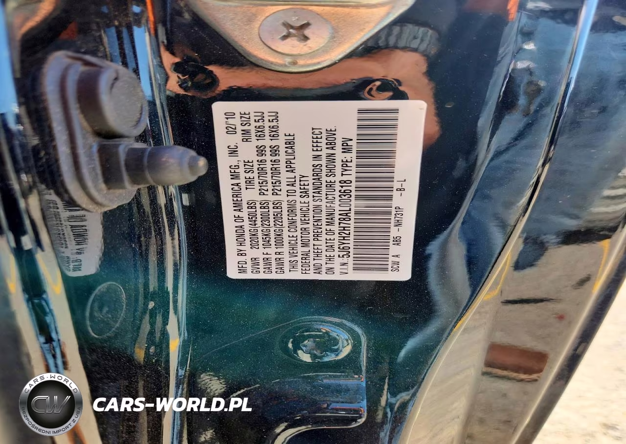 2010 Honda Element Ex VIN:5J6YH2H78AL003618 - 13
