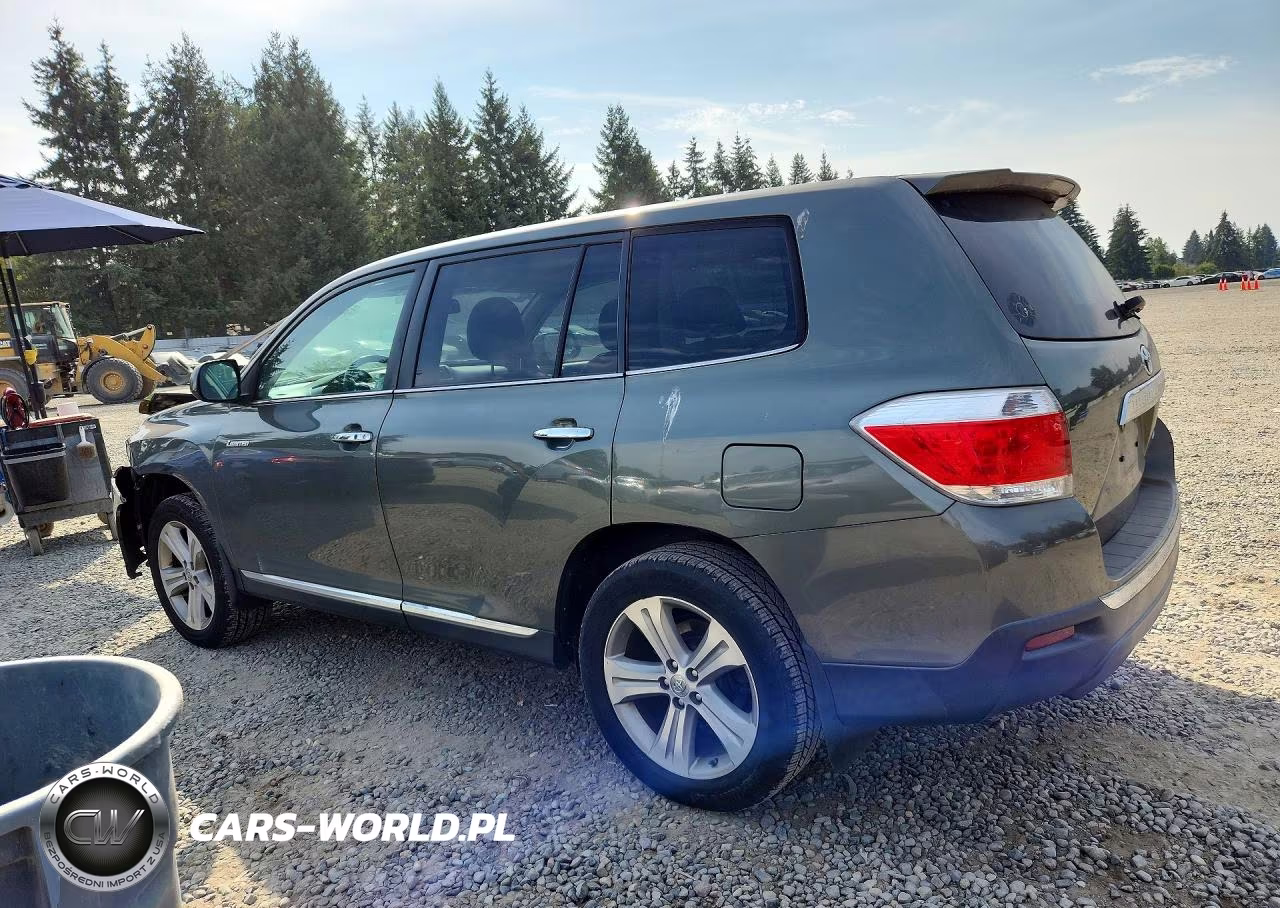 2013 Toyota Highlander Limited VIN:5TDDK3EH0DS273244 - 2