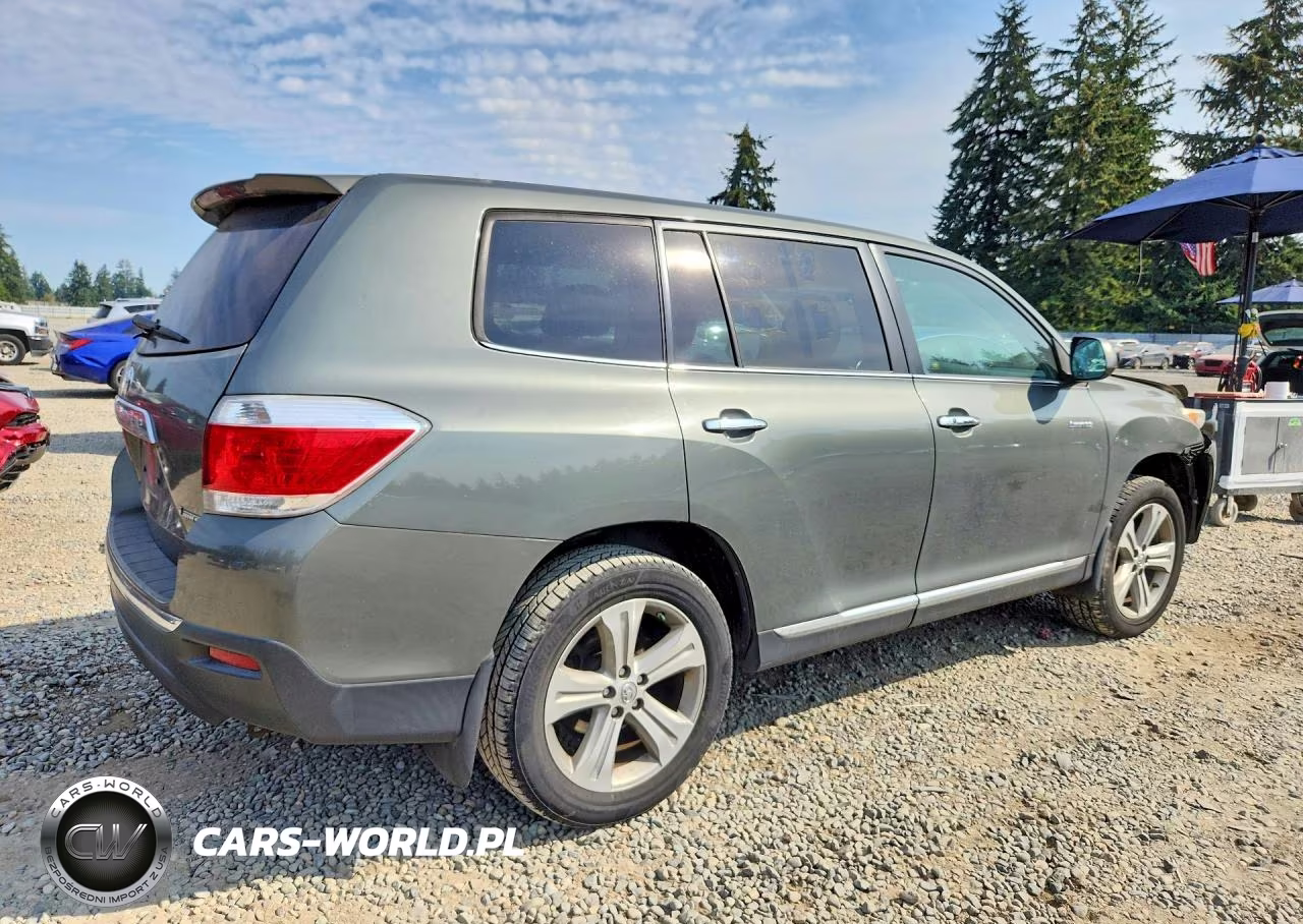 2013 Toyota Highlander Limited VIN:5TDDK3EH0DS273244 - 3