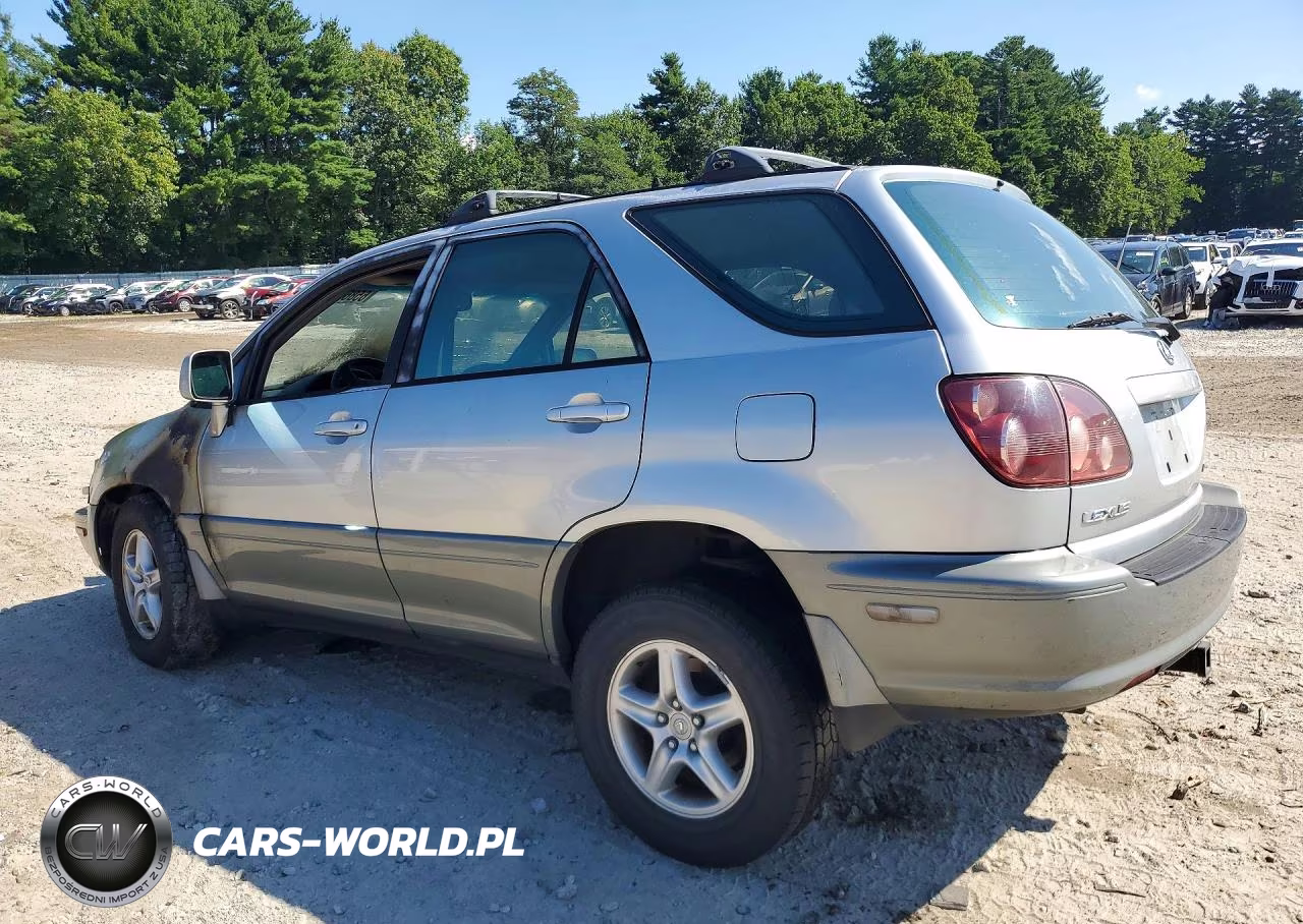 1999 Lexus Rx 300 VIN:JT6GF10UXX0005021 - 2