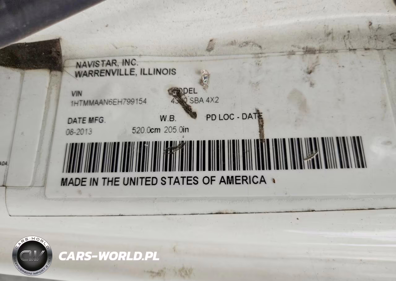 2014 International 4000 4300 - Box Truck VIN:1HTMMAAN6EH799154 - 13