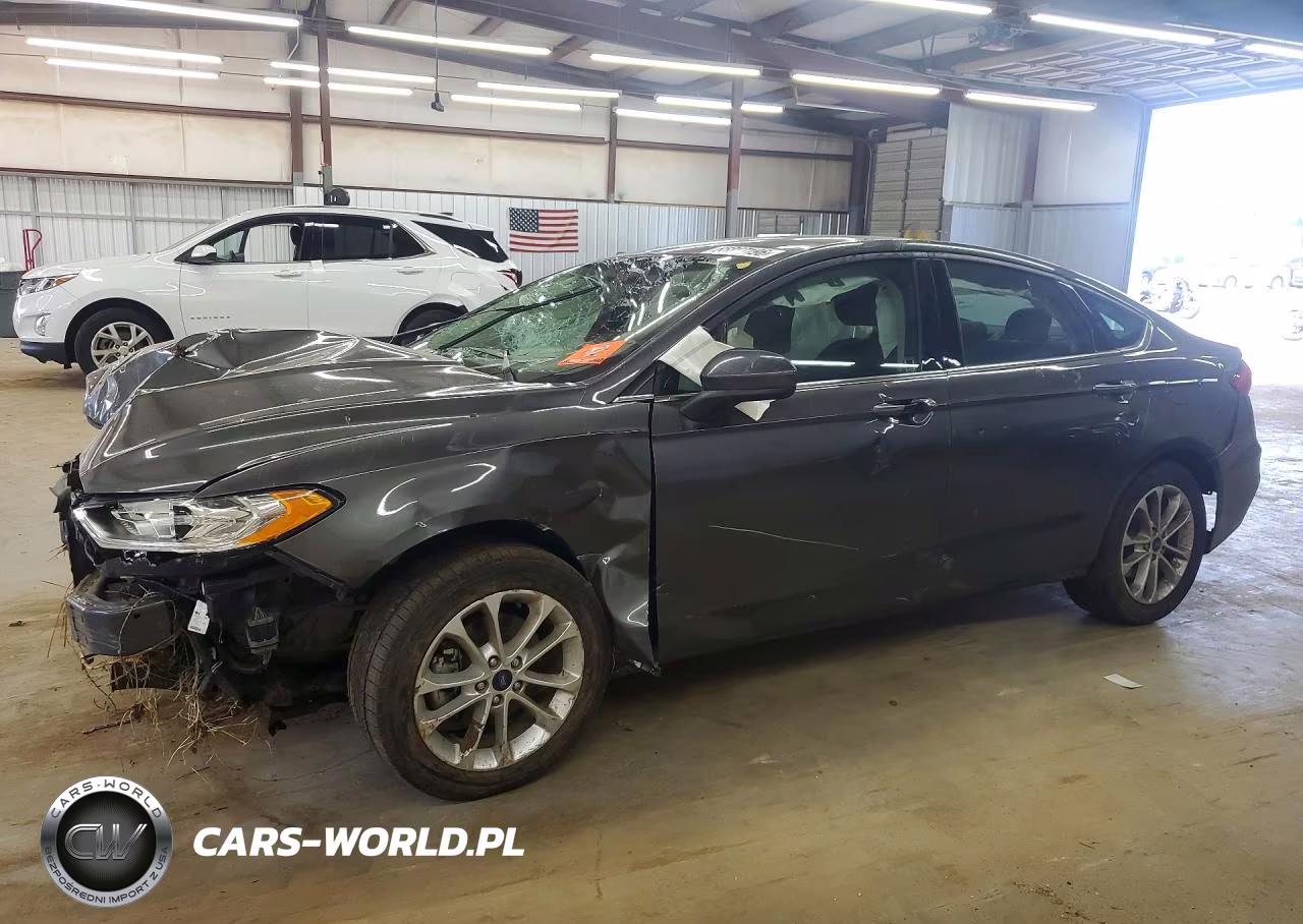 2019 Ford Fusion Se VIN:3FA6P0HD1KR159647 - 1