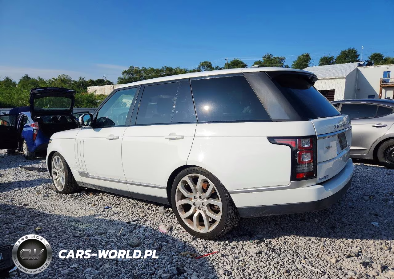 2017 Land Rover Range Rover Hse VIN:SALGS2FV4HA374701 - 2