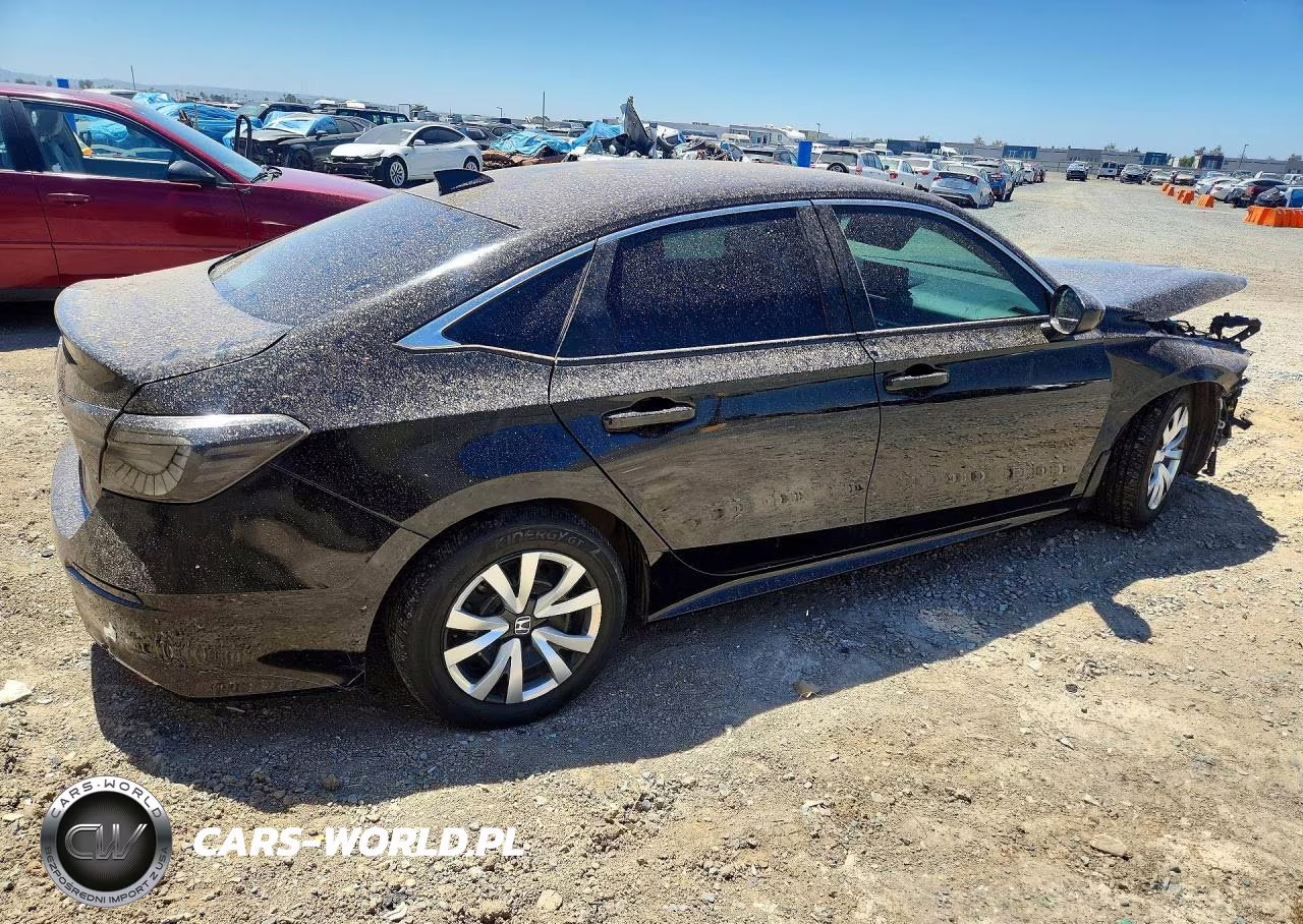 2023 Honda Civic Lx VIN:2HGFE2F27PH536418 - 3