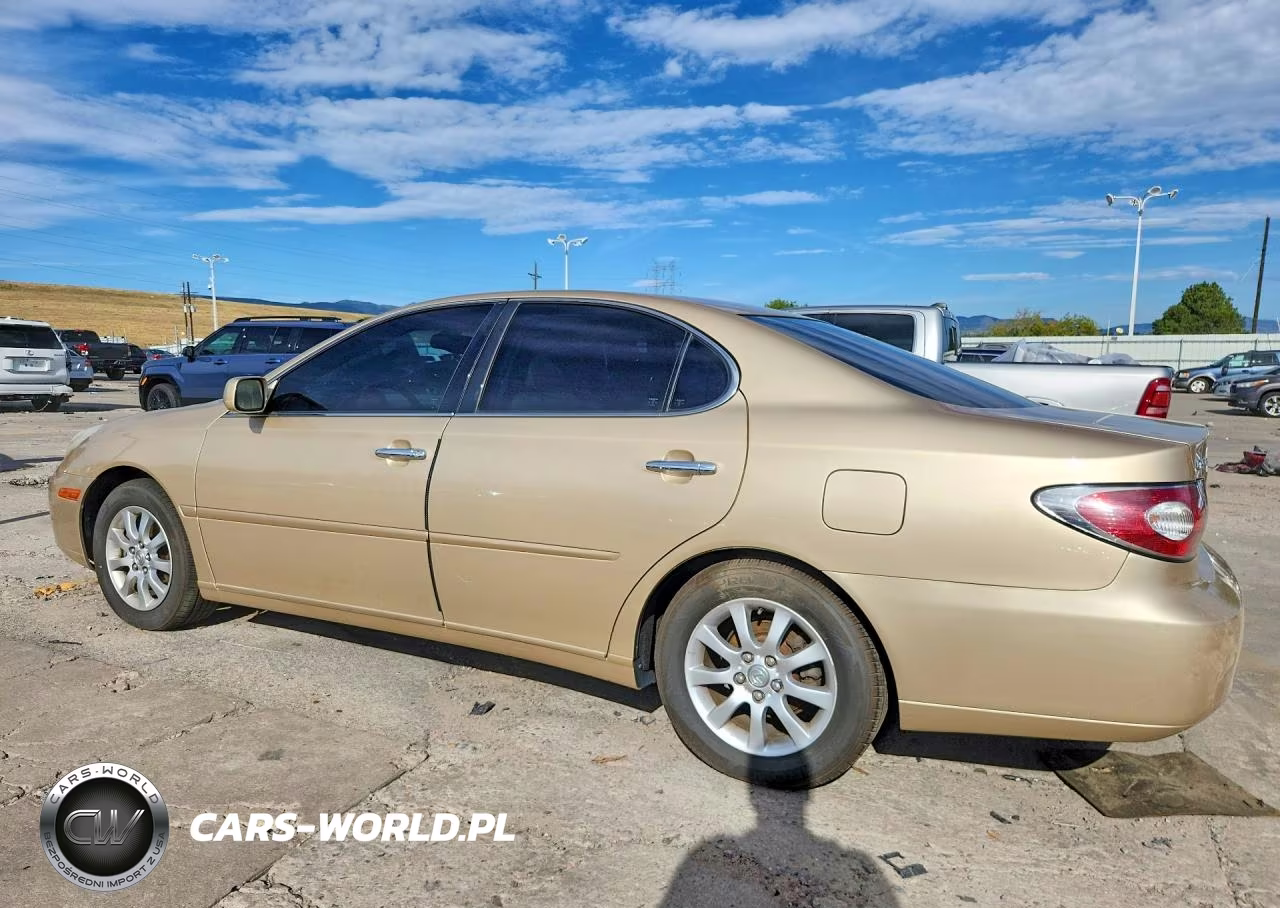 2003 Lexus Es 300 VIN:JTHBF30G835040774 - 2